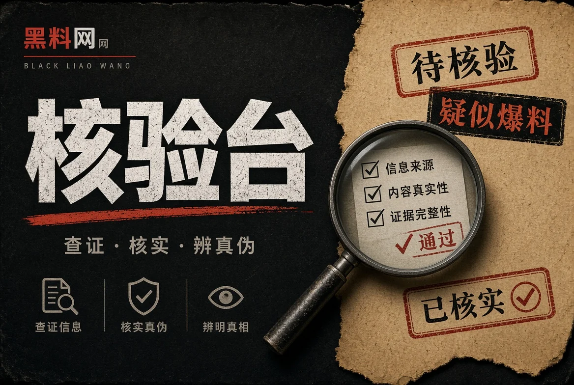 核验台信息核验